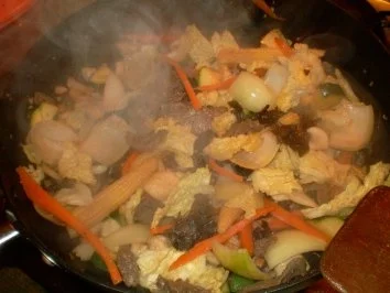 Asiatische Rindfleischpfanne mit Pilzen - Rezept - Bild Nr. 6