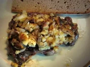 Rindersteak mit Senfzwiebeln - Rezept