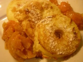 Rezept: gebackene Apfel Spalten gebackene Apfel Spalten - Rezept