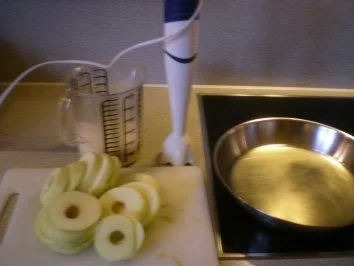 Rezept: gebackene Apfel Spalten Bild Nr. 2 gebackene Apfel Spalten - Rezept - Bild Nr. 2