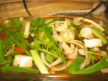 Fleisch: Zwiebel-Knoblauch-Wickel mit Krusteln! - Rezept - Bild Nr. 7