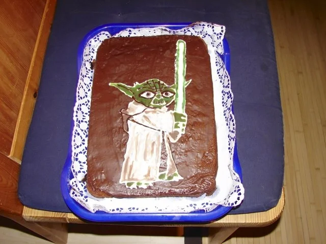 Deko-Idee: Geburtstagskuchen für SpongeBob-Fans und andere Motive für später..... ;-) - Rezept - Bild Nr. 4