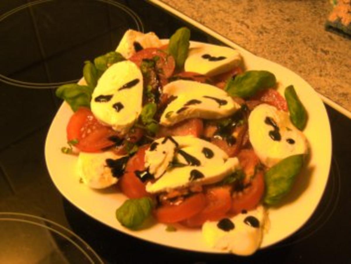 Tomaten mit Mozarella - Rezept Gesendet von altemutter