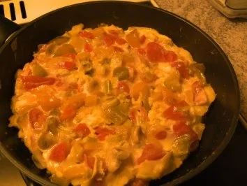 Rühreier im Gemüse-Bett - Rezept - Bild Nr. 2