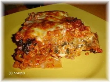 Hackfleischgericht - Lasagne mit Hackfleisch und Mangold - Rezept