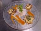 Blätterteig-Apfel-Ziegenkäsetörtchen auf Chicoréesalat - Rezept