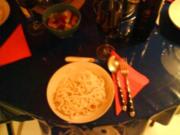Nudeln: Spaghettis in Gorgonzolasoße - Rezept