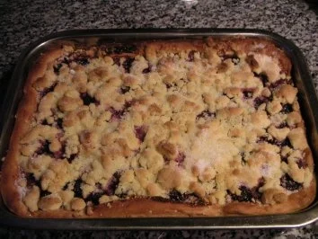 kirschkuchen mit streuseln - Rezept