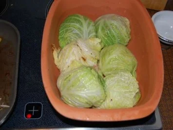 Wirsing-Roulade mit Putenhack gefüllt - Rezept - Bild Nr. 5