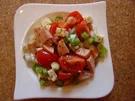 Wurstsalat mal mediteran... - Rezept