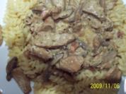 Geschnezeltes vom Schweinefiletkopf - Rezept
