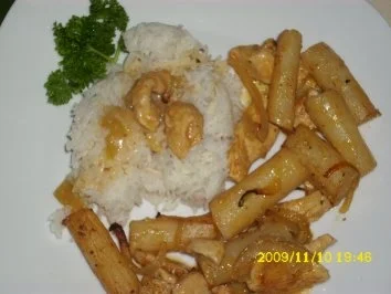 Fleisch: Hähnchenbrustgeschnetzeltes mit Schwarzwurzeln gebacken - Rezept - Bild Nr. 3