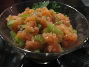 Räucherlachs-Tatar "alte Version" - Rezept