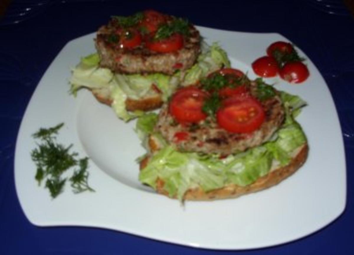 Hack-Gemüse-Burger - Rezept Von Einsendungen Rosalinde111