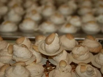 Mandel Makronen Weihnachtsplätzchen - Rezept - Bild Nr. 7