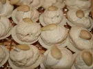 Mandel Makronen Weihnachtsplätzchen - Rezept