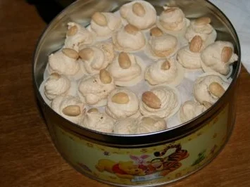 Mandel Makronen Weihnachtsplätzchen - Rezept - Bild Nr. 8