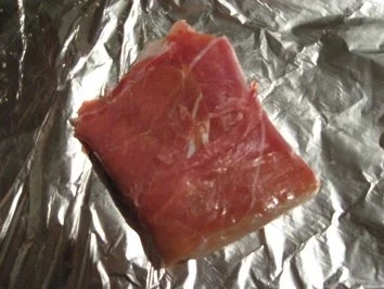 Serrano-Fisch auf Salbei-Senf Soße - Rezept - Bild Nr. 4