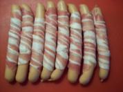 Kartoffel-Käse-Püree mit Speck-Würstchen - Rezept