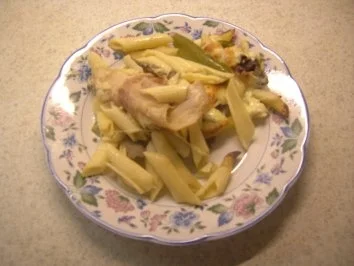 Rezept: Fleisch - Nudelauflauf mit Steak und Kaiserschoten Bild Nr. 2 Fleisch - Nudelauflauf mit Steak und Kaiserschoten - Rezept - Bild Nr. 2