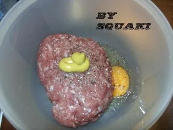 Rezept: Frikadellen gefüllt Bild Nr. 3 Frikadellen gefüllt - Rezept - Bild Nr. 3