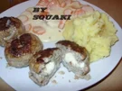 Frikadellen gefüllt - Rezept