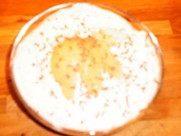 Gestreckte Mascarpone mit Birnen - Rezept