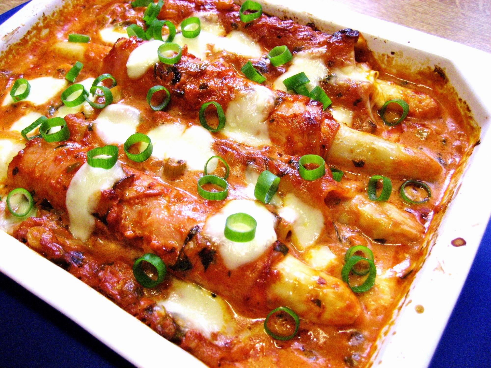 Bilder für Spargel-Cannelloni im Schinkenmantel ... - Rezept