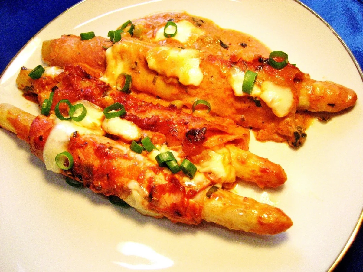 Spargel-Cannelloni im Schinkenmantel ... - Rezept - Bild Nr. 56
