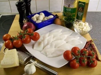 Calamaretti riempito dal forno - Rezept - Bild Nr. 2