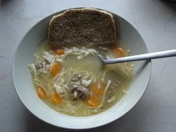 Rezept: Rinderbrühe - Rindersuppe Rinderbrühe - Rindersuppe - Rezept