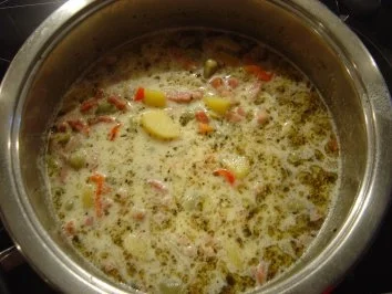 Dicke Bohnen mit Bauchspeck, heftig deftig.. - Rezept - Bild Nr. 4