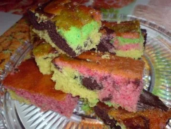 Papageienkuchen zum Fasching oder Kindergeburtstag - Rezept - Bild Nr. 6