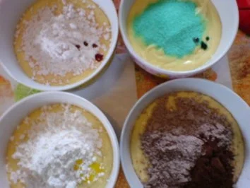 Papageienkuchen zum Fasching oder Kindergeburtstag - Rezept - Bild Nr. 13