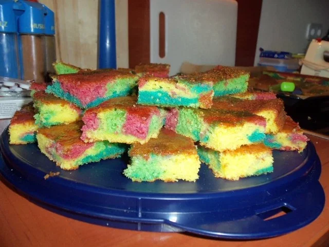 Papageienkuchen zum Fasching oder Kindergeburtstag - Rezept - Bild Nr. 4