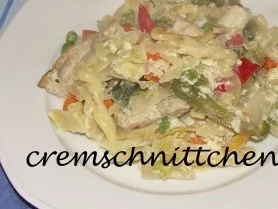 Rezept: Geschnetzeltes mit Weißkohl- Paprika- Gemüse Bild Nr. 2 Geschnetzeltes mit Weißkohl- Paprika- Gemüse - Rezept - Bild Nr. 2