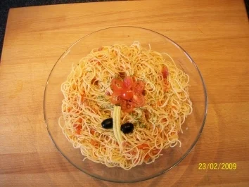 Spaghetti-Salat - Rezept