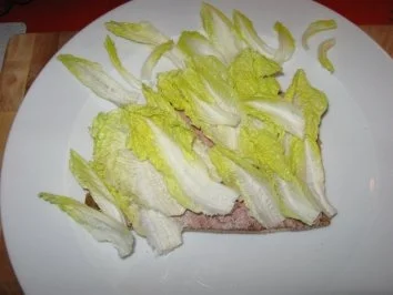 Rezept: Leberwurstbrot unter warmer Decke Bild Nr. 6 Leberwurstbrot unter warmer Decke - Rezept - Bild Nr. 6