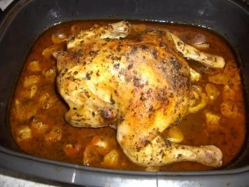 Mandarin-Knoblauch-Hähnchen - Rezept