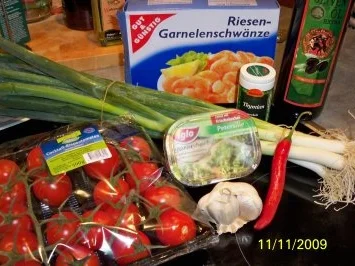 scharfe Knoblauchgarnelen - Rezept - Bild Nr. 2