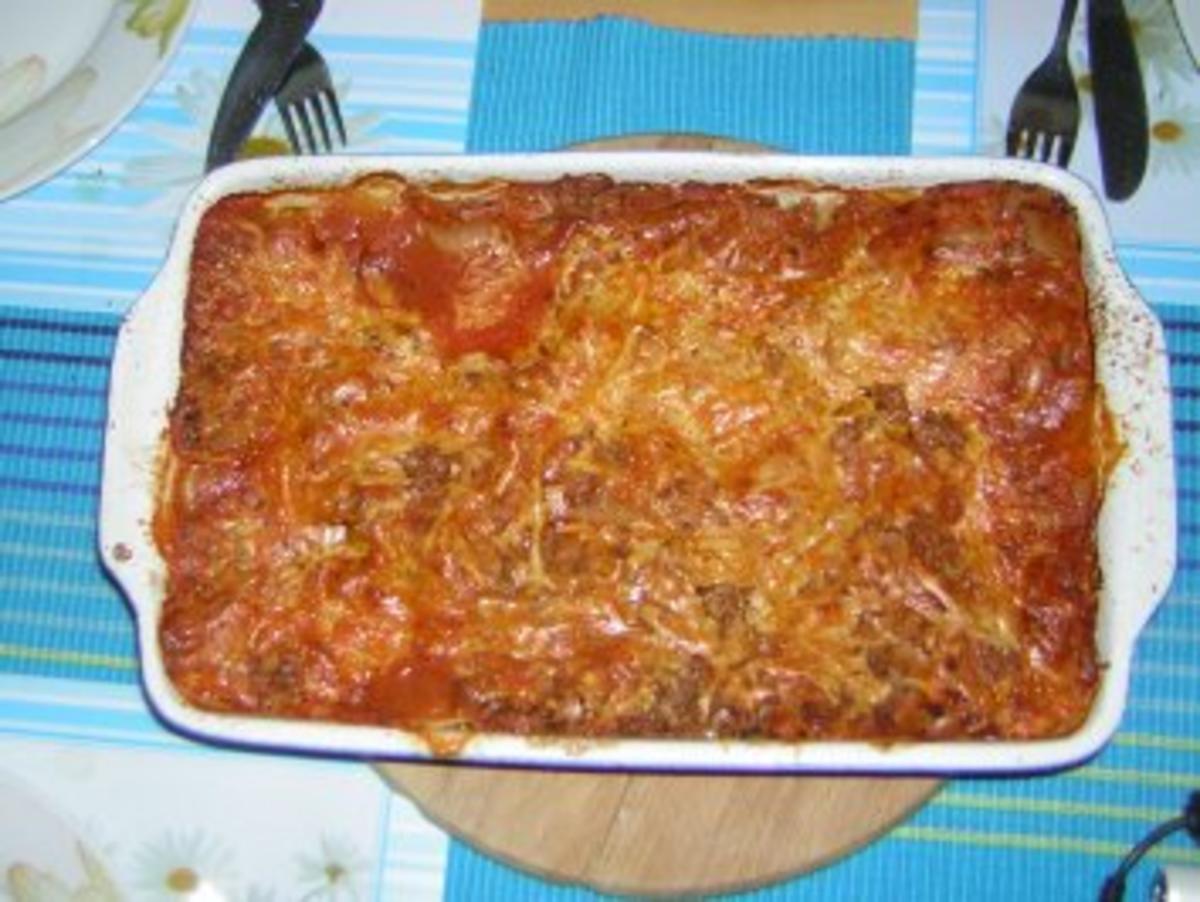 Lasagne mit Hackfleisch - Rezept Eingereicht von CookingCats