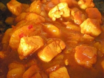 Rezept: Geflügel: Putencurry mit Mandarinen Bild Nr. 6 Geflügel: Putencurry mit Mandarinen - Rezept - Bild Nr. 6