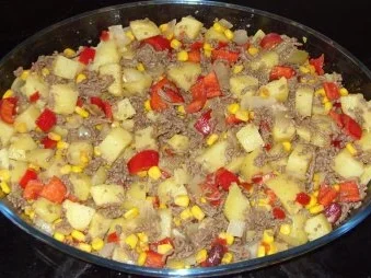 Rezept: Auflauf herzhaft - TexMex-Kartoffel-Auflauf Bild Nr. 2 Auflauf herzhaft - TexMex-Kartoffel-Auflauf - Rezept - Bild Nr. 2