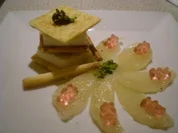 Blätterteig Türmchen mit Prosecco Creme und Pomelos - Rezept