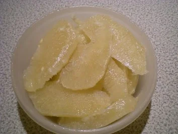 Blätterteig Türmchen mit Prosecco Creme und Pomelos - Rezept - Bild Nr. 3