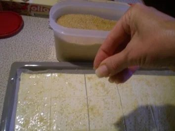 Blätterteig Türmchen mit Prosecco Creme und Pomelos - Rezept - Bild Nr. 5