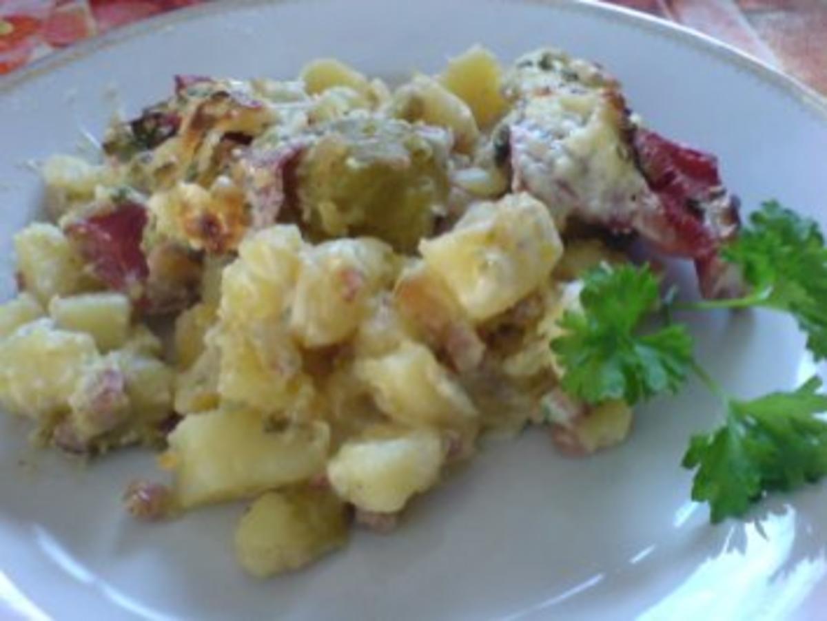 Rosenkohl-Kartoffel-Auflauf - Rezept - Bild Nr. 2