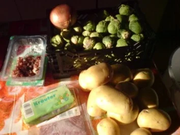 Rosenkohl-Kartoffel-Auflauf - Rezept - Bild Nr. 3