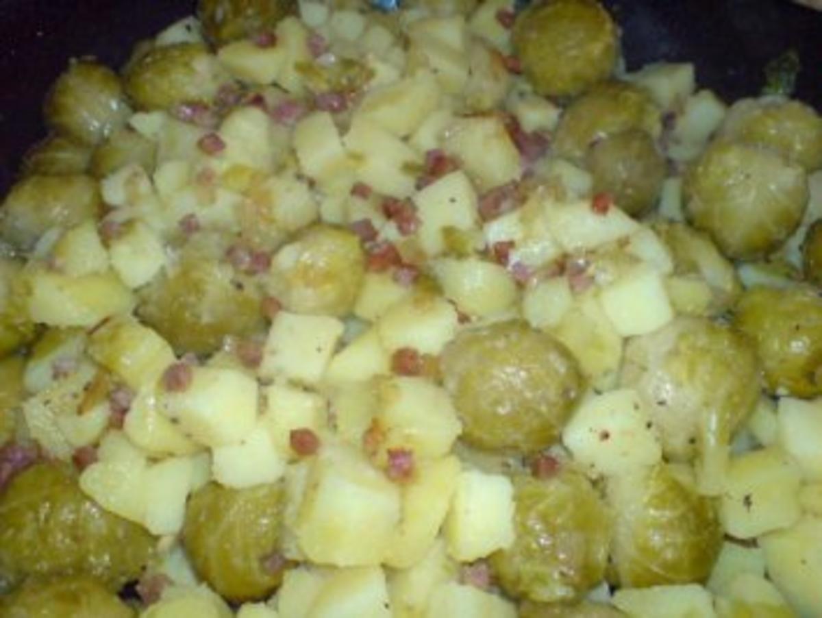 Rosenkohl-Kartoffel-Auflauf - Rezept - Bild Nr. 11