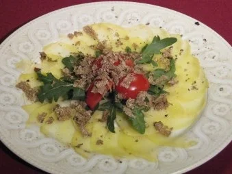 Getrüffeltes Kartoffel-Carpaccio - Rezept